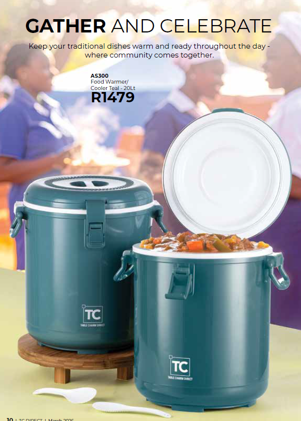 Food Warmer/ Cooler 20Lt- Teal