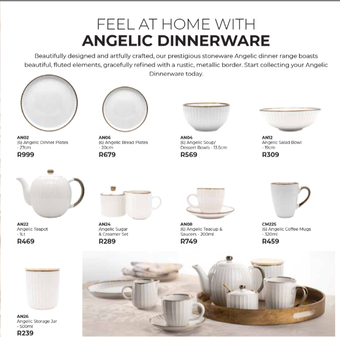 Angelic Dinnerware