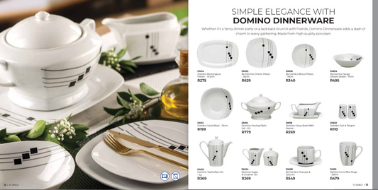 Domino Dinnerware
