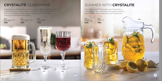 Crystalite Glassware