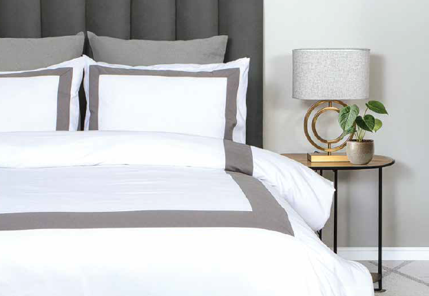 BORDEAUX DUVET COVER 3PC SET