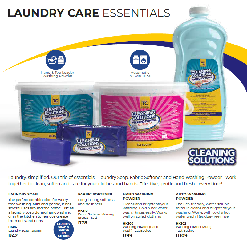 LAUNDRY CARE ESSENTIALS