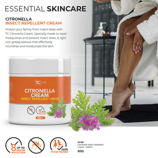 Citronella Insect Repellent Cream - 500ml