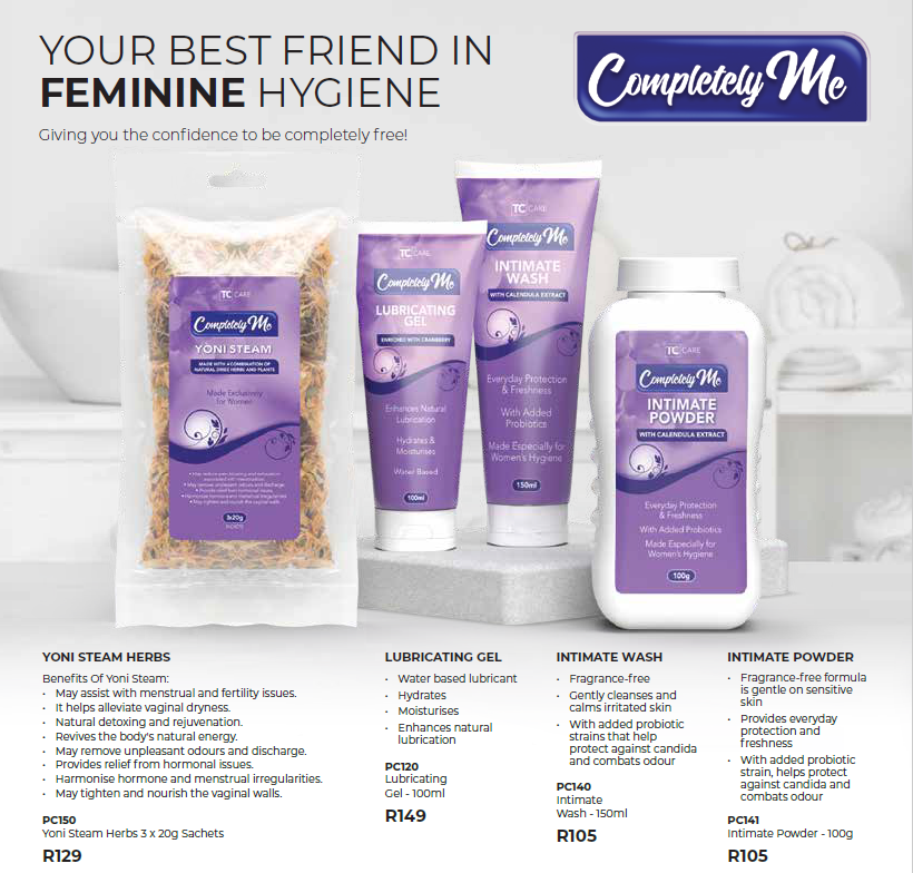 FEMININE HYGIENE PRODUCTS