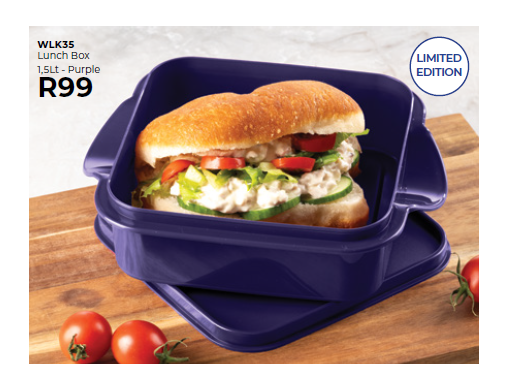 Lunch Box 1,5Lt - Purple
