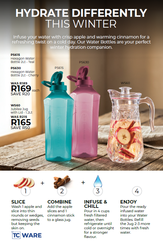 HYDRATE DIFFERENTLY THIS WINTER