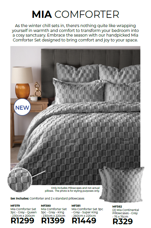 MIA COMFORTER