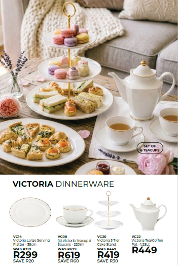 Victoria Dinnerware Special