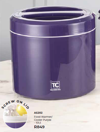 Food Warmer/Cooler Purple