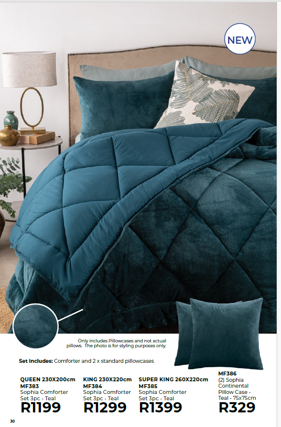 SOPHIA COMFORTERS