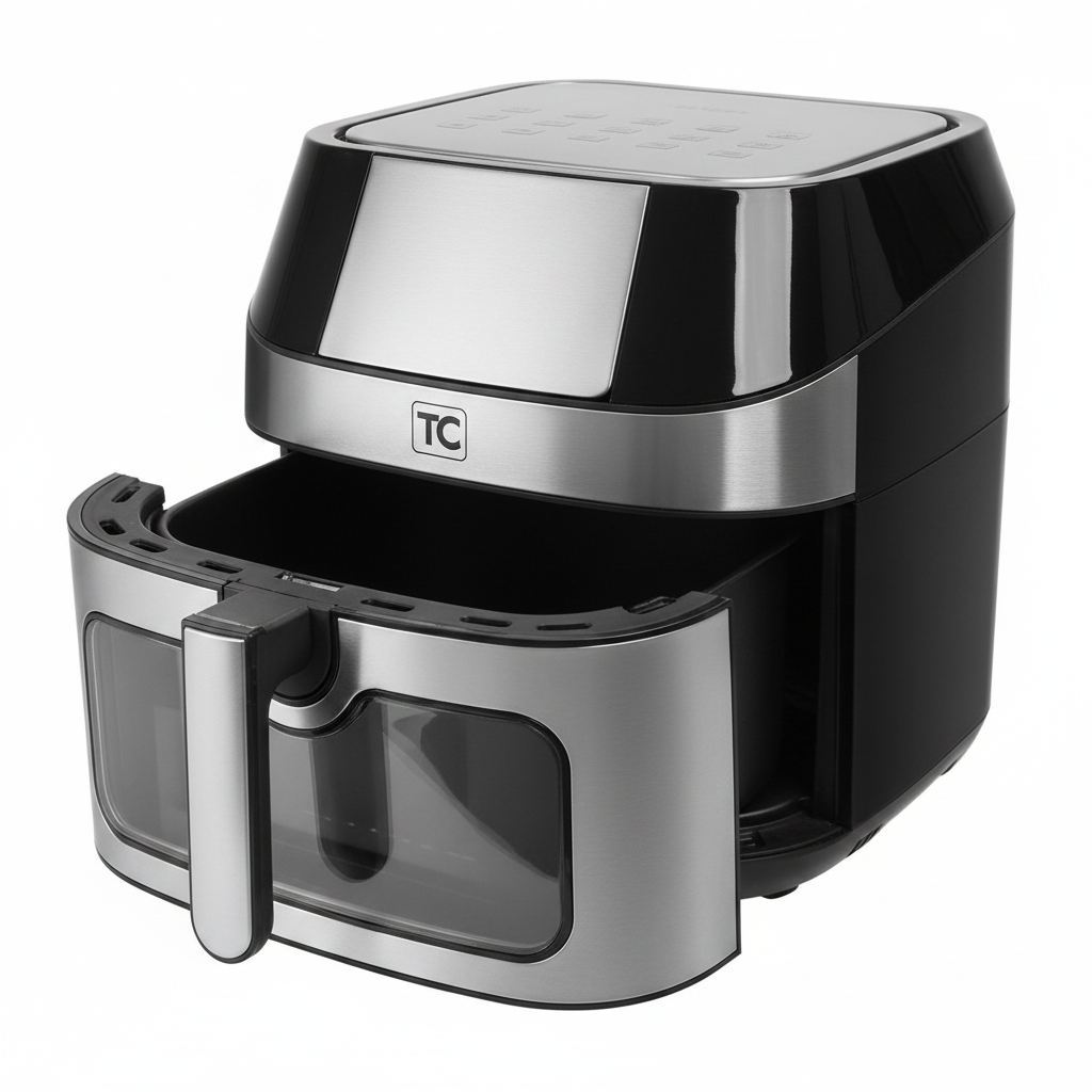 XL Air Fryer 8Lt - Black