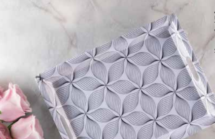 Matrix Melamine Tray - 53cm