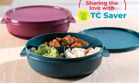 TC Round Divided Luncher 1Lt